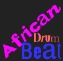 African Drum Beat Logo